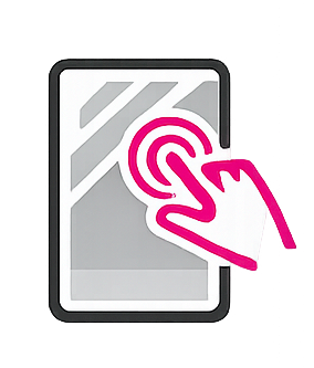 Film tactile transparent